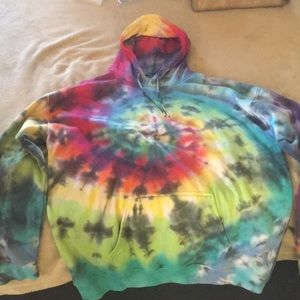 Tye dye pullover. Never been worn.